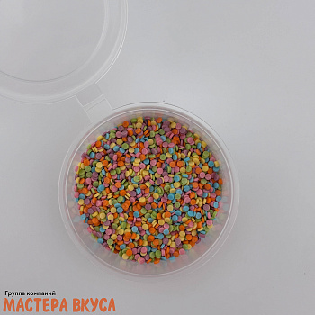 Посыпка КОНФЕТТИ пастельные (мини), 25 гр 