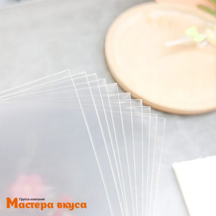 Пакет для пряников и леденцов 12*25 см (ш*в) БЕЗ КЛЕЕВОГО КЛАПАНА, упак 100 шт