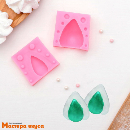 Молд силиконовый ЕДИНОРОГ - УШКИ, 2 части 5,2*5*3,1 см