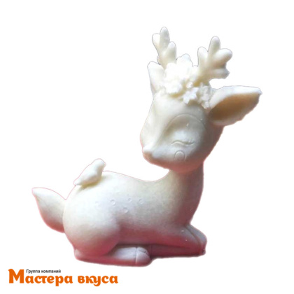 Молд силиконовый  3D МАМА ОЛЕНЯТ, изд h10,3*5 см (шоколад~110гр) 