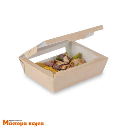 Упаковка с окном OSQ SALAD, дно 170*130 h-50мм, 1000мл