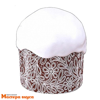 Форма бумажная для кулича ( 75г) d60*h45 мм РУССКОЕ КРУЖЕВО