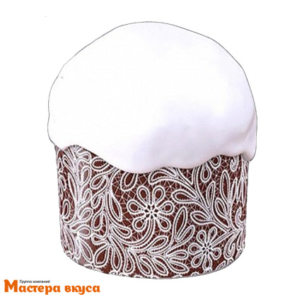 Форма бумажная для кулича ( 75г) d60*h45 мм РУССКОЕ КРУЖЕВО