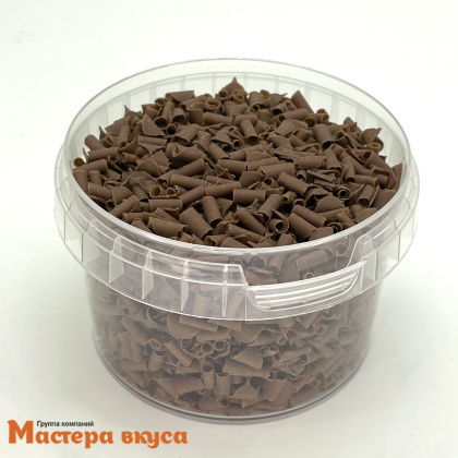 Завитки из молочного шоколада, "Mona Lisa" Callebaut (Бельгия), 100 гр