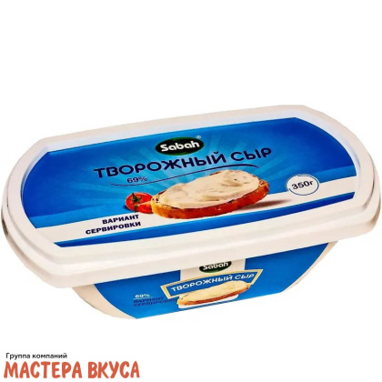 Сыр творожный Cream Cheese (Sabah), 350 гр