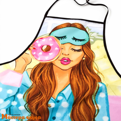 Фартук "Милая" 70*80см, 100% полиэстер Этель