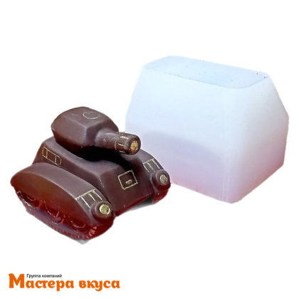 Молд силиконовый  3D ТАНЧИК, изд 5,5*4,8*4,3 см (шоколад~73гр)