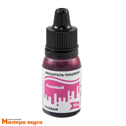 Краситель гелевый Тортомания, РОЗОВЫЙ, 10мл