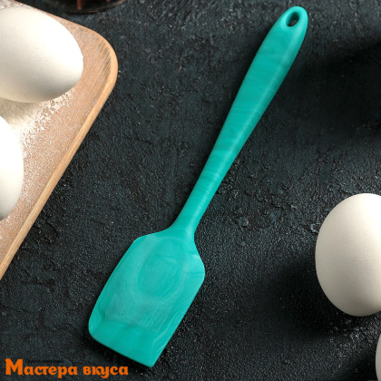 Лопатка силиконовая безшовная 20,5 см, "Парус"