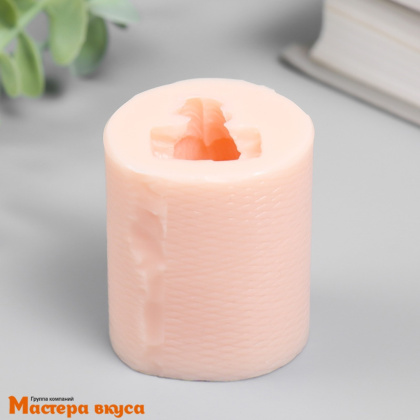 Молд силиконовый СОВА НА БРЕВНЕ (Букля), 5*3,5*3,5 см