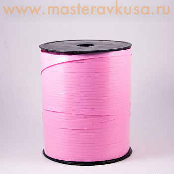 Лента декоративная, РОЗОВАЯ, 5 мм, (катушка ~500м)