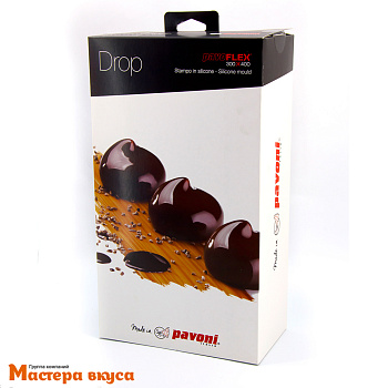 Форма силиконовая Pavoflex DROP (12 ячеек), (Италия)