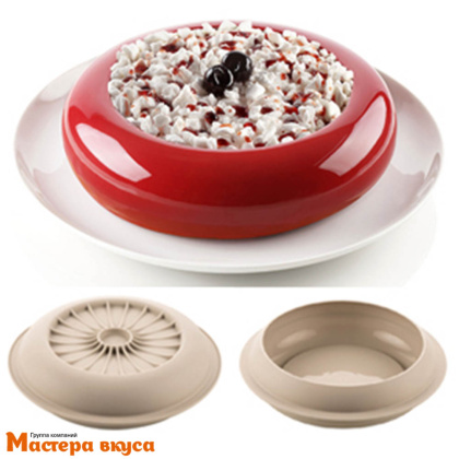 Форма силиконовая Silikomart DOT Дот серая, (Италия)