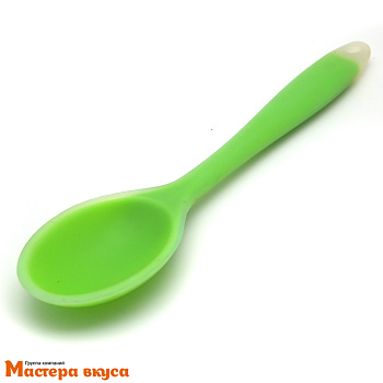 Ложка кулинарная силиконовая 27 см, жаростойкая