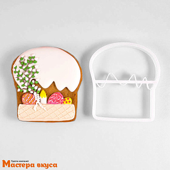 Вырубка пластик КУЛИЧ, 11*10 см