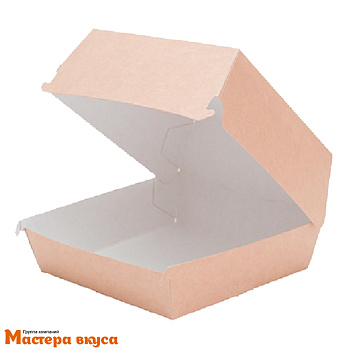 Упаковка для бенто-тортов (бургеров) OSQ BURGER L, 120*140мм, Н-70мм