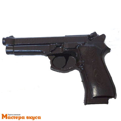 Форма для шоколада пластиковая ПИСТОЛЕТ, 225*255 мм 