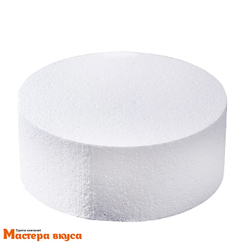 Форма муляжная для торта кругл. d 30 см h 15 см (Фальш-ярус) пенопласт 