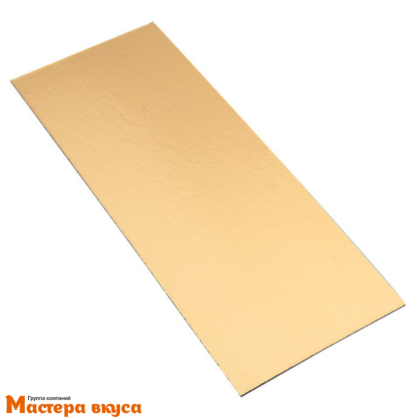 Подложка 1,8 мм, 295*115 мм золото/белый жемчуг (для рулета)