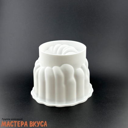 Форма силиконовая, для корпусных и муссовых десертов МАЛИНА 3D, D~13,1см h~12,2см