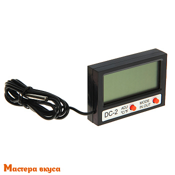 Термометр выносной с ЖК экраном электронный -50+110С