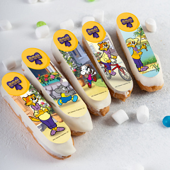 Фотопечать Новые приключения Кота Леопольда, для эклеров, №31