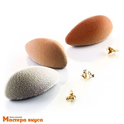 Форма силиконовая Silikomart QUENELLE Кнелли объемная 12 ячеек, (Италия)