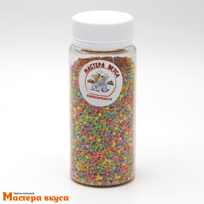 Посыпка КОНФЕТТИ пастельные (мини), 75 гр 
