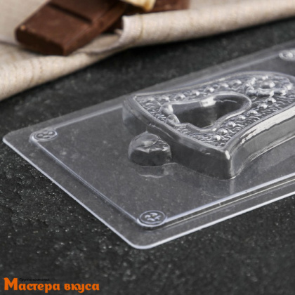 Форма для шоколада пластиковая  КОЛОКОЛЬЧИК, 15*10*3 см 