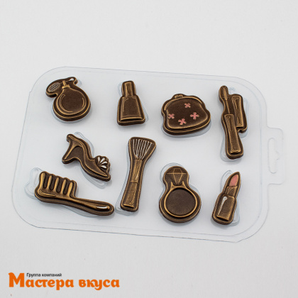 Форма для шоколада пластиковая НАБОР МИНИ ТУФЕЛЬКА