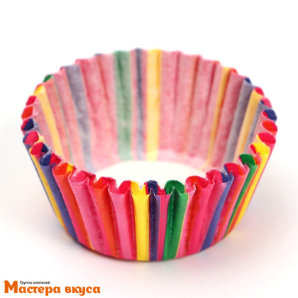 Капсула бумажная для конфет, d-3,5см  h-2см, LETS PARTY, (миниупак ~20-25 шт)