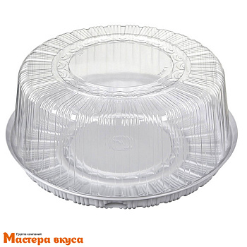 Контейнер круглый,  D300  h130 мм (комплект дно/крышка), Т-305 Комус