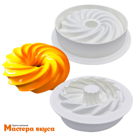 Форма силиконовая Dolce ГУГЕЛЬХУПФ (сложный), для муссовых десертов, D 20,5см