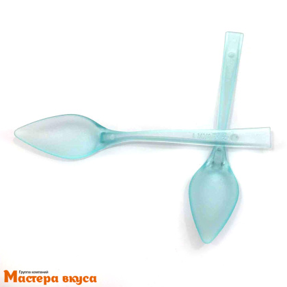 Ложка пластиковая десертная, 10,5 см, "Шарм"