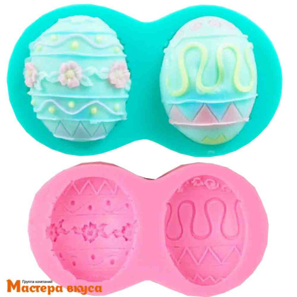 Молд силиконовый ПАСХАЛЬНОЕ ЯЙЦО 10,4*5,5*1,3 см