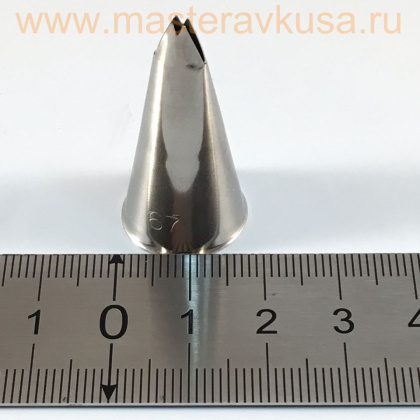 Насадка стальная ЛИСТИК, 1*6мм,  (BX0036) №67