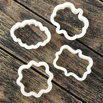 Набор вырубок пластик РАМКИ, (набор 4 шт), max~9*7 см