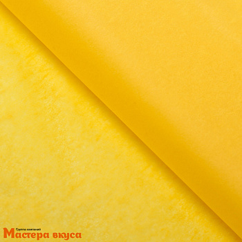 Бумага упаковочная тишью ЖЕЛТАЯ 50*66 см (упак 10листов) 