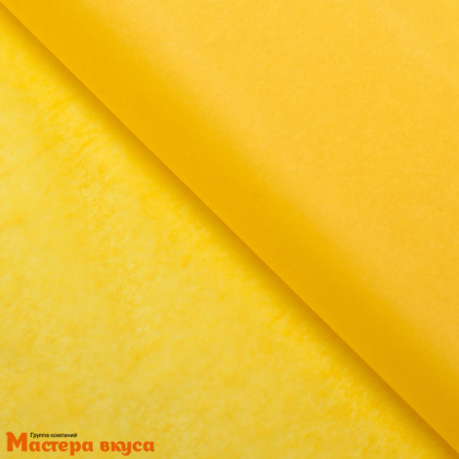 Бумага упаковочная тишью ЖЕЛТАЯ 50*66 см (упак 10листов) 