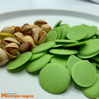 Глазурь Шокомилк со вкусом Фисташки (дропсы), 200 гр 