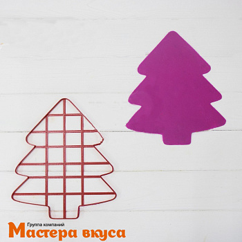 Вырубка пластик для торта ЕЛОЧКА, 28,5см 