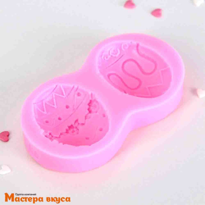 Молд силиконовый ПАСХАЛЬНОЕ ЯЙЦО 10,4*5,5*1,3 см