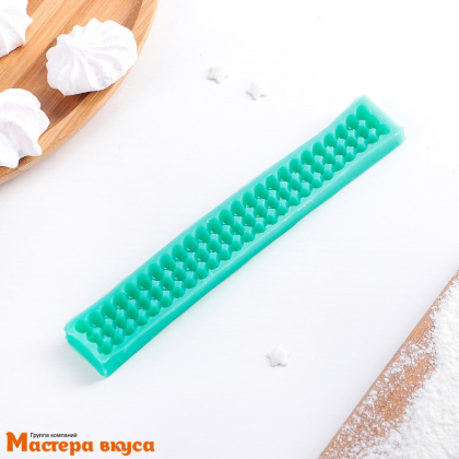 Молд силиконовый ЖЕМЧУГ, 17,5*4*0,4 см