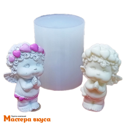 Молд силиконовый  3D АНГЕЛОЧЕК, изд 5,3*h8,8 см (шоколад~82гр)