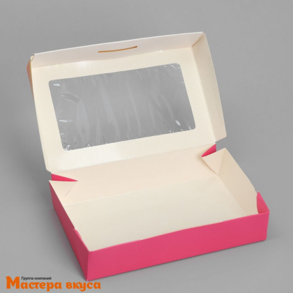 Упаковка для сладостей 20*12*4 см "Мазки"