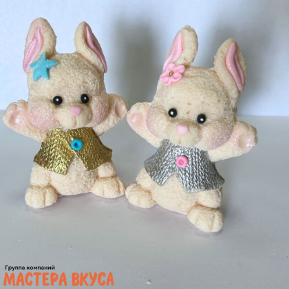 Фигурка из шок. глазури "Зайка. Хочу на ручки", h~7 см 