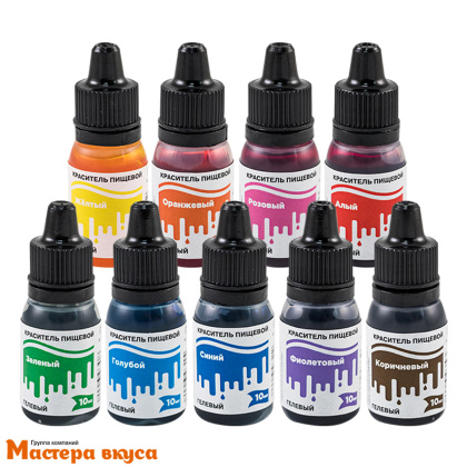 Краситель гелевый Тортомания, АЛЫЙ (КРАСНЫЙ), 10мл