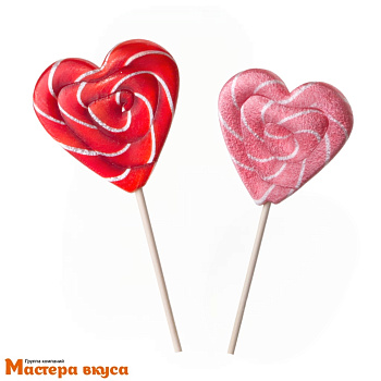 Карамель леденцовая СЕРДЦЕ ЛОЛЛИ, 30 гр, SN