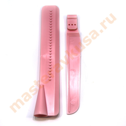 Скрепель-шпатель регулируемый для выравнивания крема, 23,5*4,7 см