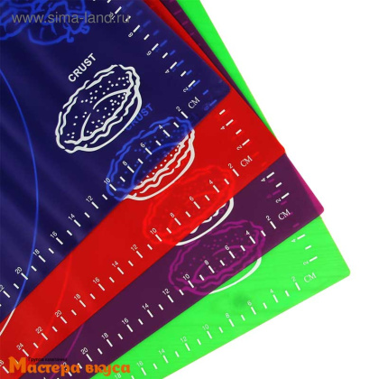 Коврик силиконовый с разметкой 64,5*45 см "Эрме"